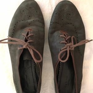 Rag & Bone Black Lace-up Oxford Shoes